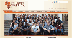 Desktop Screenshot of princetoninafrica.org